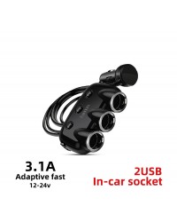 ÇAKMAKLIK ÇOĞALTICI 3 SOCKETS 2 USB ORJİNAL…